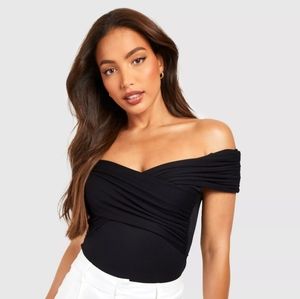 Off The Shoulder Long Torso Bodysuit